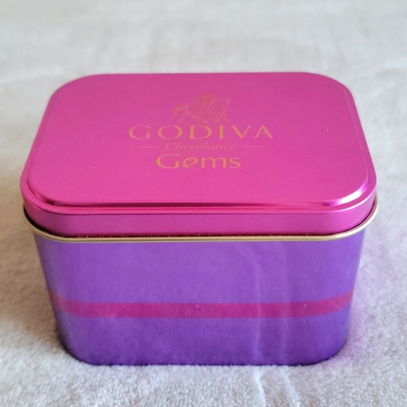 Godiva Limited Edition Discontinued Tin   Storage Boxes - Picture 1 of 3